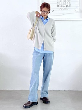 「ROPE' PICNIC（ロペピクニック）のアイテム」を使った、wanchanさん（レディース・160cm）の秋コーディネート