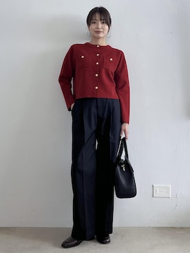 wanchanさん(レディース・160cm)の冬コーディネート