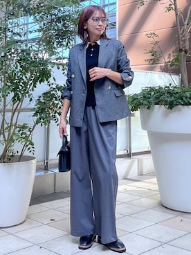 wanchanさん（レディース・160cm）の秋コーディネート