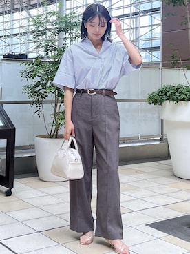 wanchanさん（レディース・160cm）の夏コーディネート