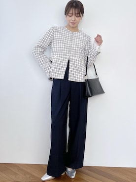 wanchanさん（レディース・160cm）の冬コーディネート