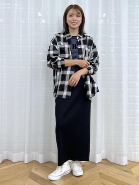 「ROPE' PICNIC（ロペピクニック）のアイテム」を使った、wanchanさん（レディース・160cm）の夏コーディネート