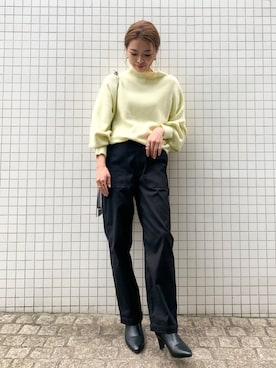 「アイテム（その他）」を使った、wanchanさん（レディース・160cm・30代）の秋コーディネート