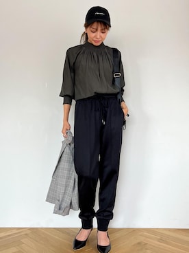 wanchanさん(レディース・160cm)の秋コーディネート