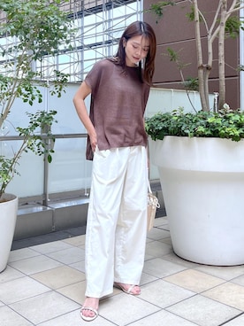 wanchanさん(レディース・160cm)の夏コーディネート
