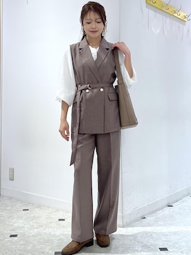 wanchanさん(レディース・160cm)の秋コーディネート