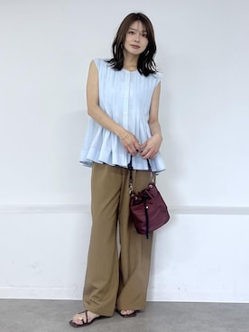 wanchanさん(レディース・160cm)の夏コーディネート