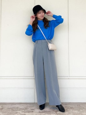 wanchanさん（レディース・160cm）の冬コーディネート