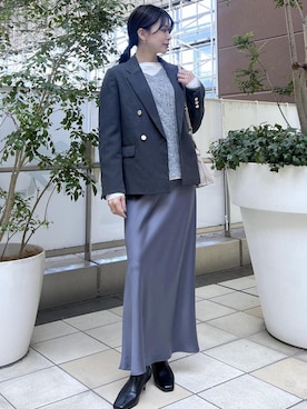 wanchanさん（レディース・160cm）の冬コーディネート