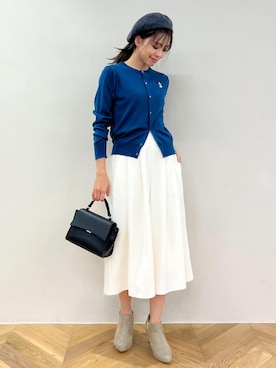 「MOOMIN（ムーミン）のアイテム（トップス）」を使った、wanchanさん（レディース・160cm）の秋コーディネート