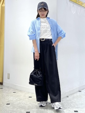 wanchanさん(レディース・160cm)の夏コーディネート