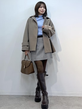 wanchanさん(レディース・160cm)の冬コーディネート