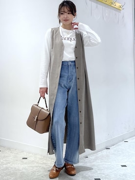 wanchanさん（レディース・160cm）の春コーディネート