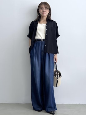 wanchanさん(レディース・160cm)の夏コーディネート