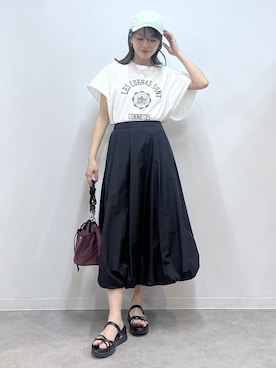 wanchanさん(レディース・160cm)の夏コーディネート