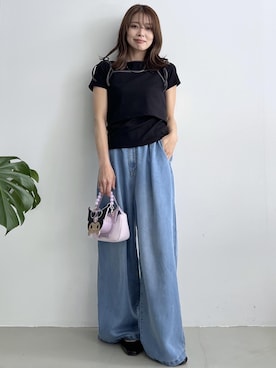 wanchanさん(レディース・160cm)の夏コーディネート