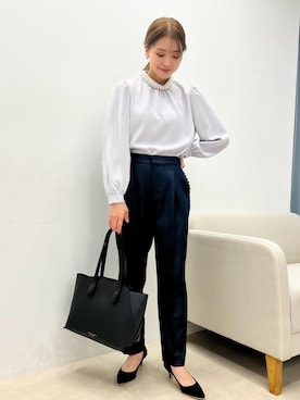 「アイテム（パンプス）」を使った、wanchanさん（レディース・160cm）の冬コーディネート