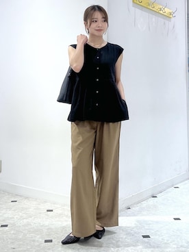 「授業参観日コーデ」｜wanchanさん（レディース・160cm）の夏コーディネート