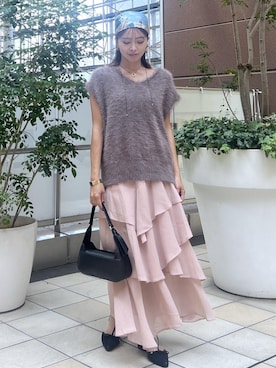 「アイテム（財布/小物）」を使った、wanchanさん（レディース・160cm）の秋コーディネート