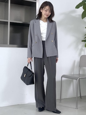 「ROPE' PICNIC（ロペピクニック）のアイテム」を使った、wanchanさん（レディース・160cm）の春コーディネート