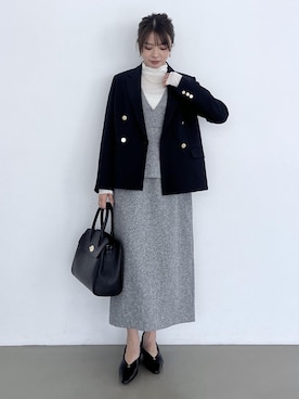 wanchanさん（レディース・160cm）の冬コーディネート