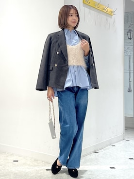 wanchanさん(レディース・160cm)の秋コーディネート