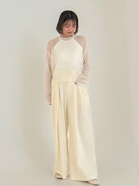 wanchanさん（レディース・160cm）の夏コーディネート