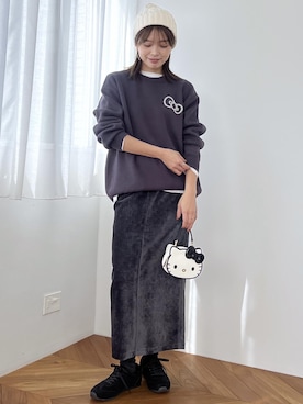 wanchanさん(レディース・160cm)の冬コーディネート