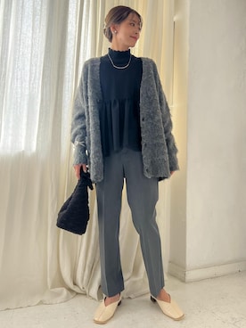 wanchanさん（レディース・160cm）の冬コーディネート