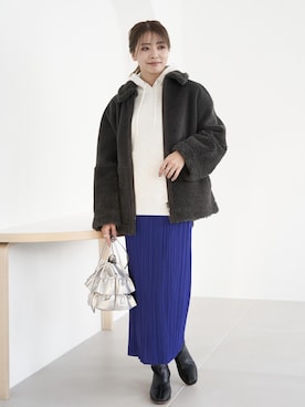 wanchanさん（レディース・160cm）の冬コーディネート