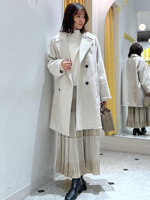 emur/エミュール】ベロアプリーツスカート（スカート）｜ROPE' PICNIC