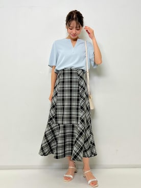 wanchanさん(レディース・160cm)の夏コーディネート