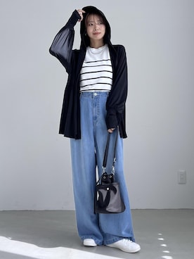 wanchanさん(レディース・160cm)の夏コーディネート