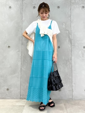 wanchanさん（レディース・160cm）の夏コーディネート