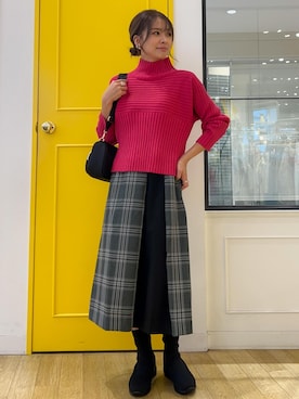 wanchanさん(レディース・160cm)の秋コーディネート