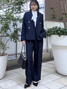 wanchanさん（レディース・160cm）の冬コーディネート