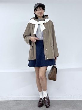 「ROPE'（ロペ）のアイテム」を使った、wanchanさん（レディース・160cm）の冬コーディネート