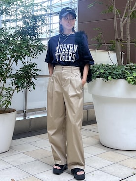 wanchanさん(レディース・160cm)の夏コーディネート