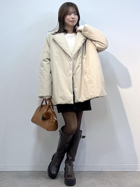 wanchanさん（レディース・160cm）の冬コーディネート