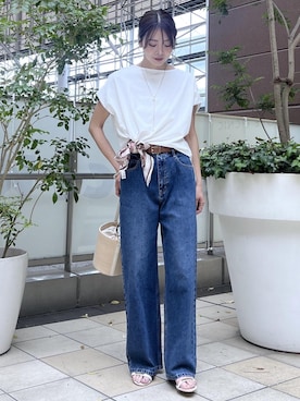 wanchanさん(レディース・160cm)の夏コーディネート
