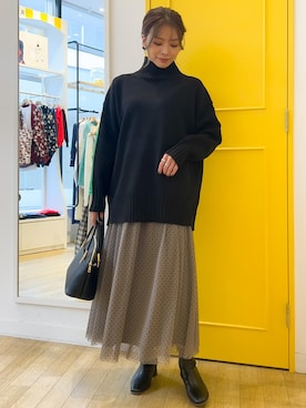 wanchanさん（レディース・160cm）の秋コーディネート