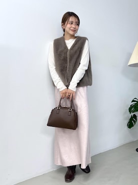 「ファーベスト」｜wanchanさん（レディース・160cm）の夏コーディネート