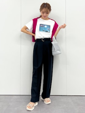 wanchanさん（レディース・160cm）の夏コーディネート