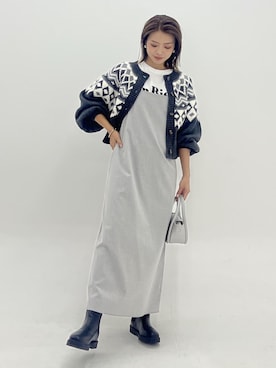 wanchanさん（レディース・160cm）の秋コーディネート