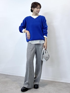 wanchanさん（レディース・160cm）の秋コーディネート