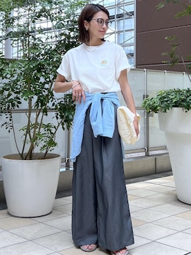 「ハローキティ」｜wanchanさん（レディース・160cm）の夏コーディネート