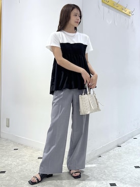 wanchanさん(レディース・160cm)の夏コーディネート