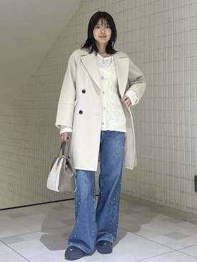 「Juze（ジュゼ）のアイテム」を使った、wanchanさん（レディース・160cm）の冬コーディネート