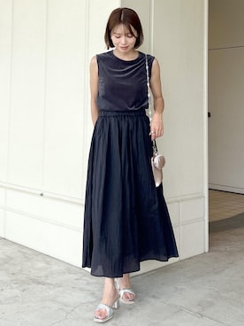 wanchanさん（レディース・160cm）の夏コーディネート