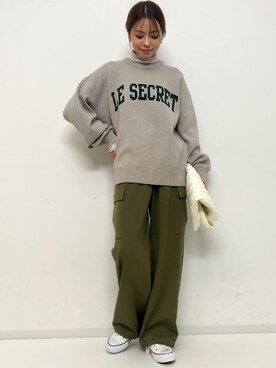 wanchanさん（レディース・160cm）の秋コーディネート